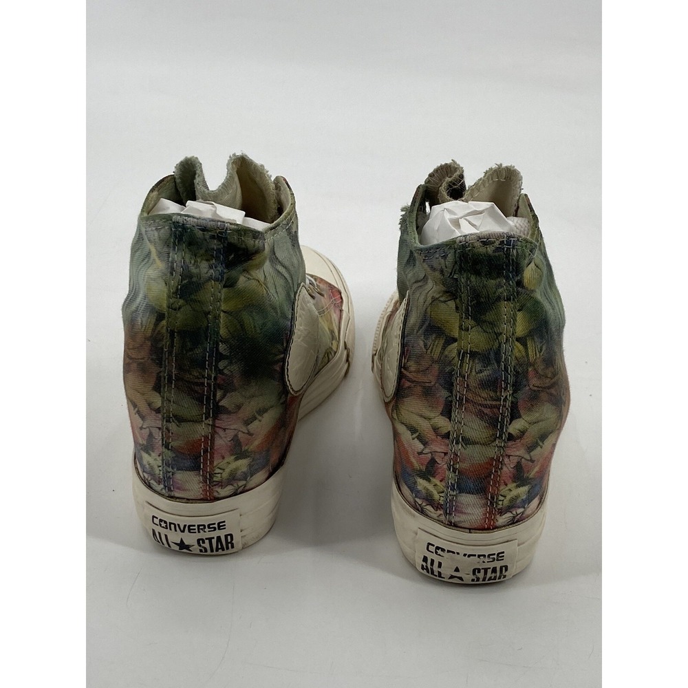 Converse Chuck Taylor All Star Lux Hi Floral W Sz 8 Hidden Heel Wedge‎ (547195C) - Picture 4 of 8